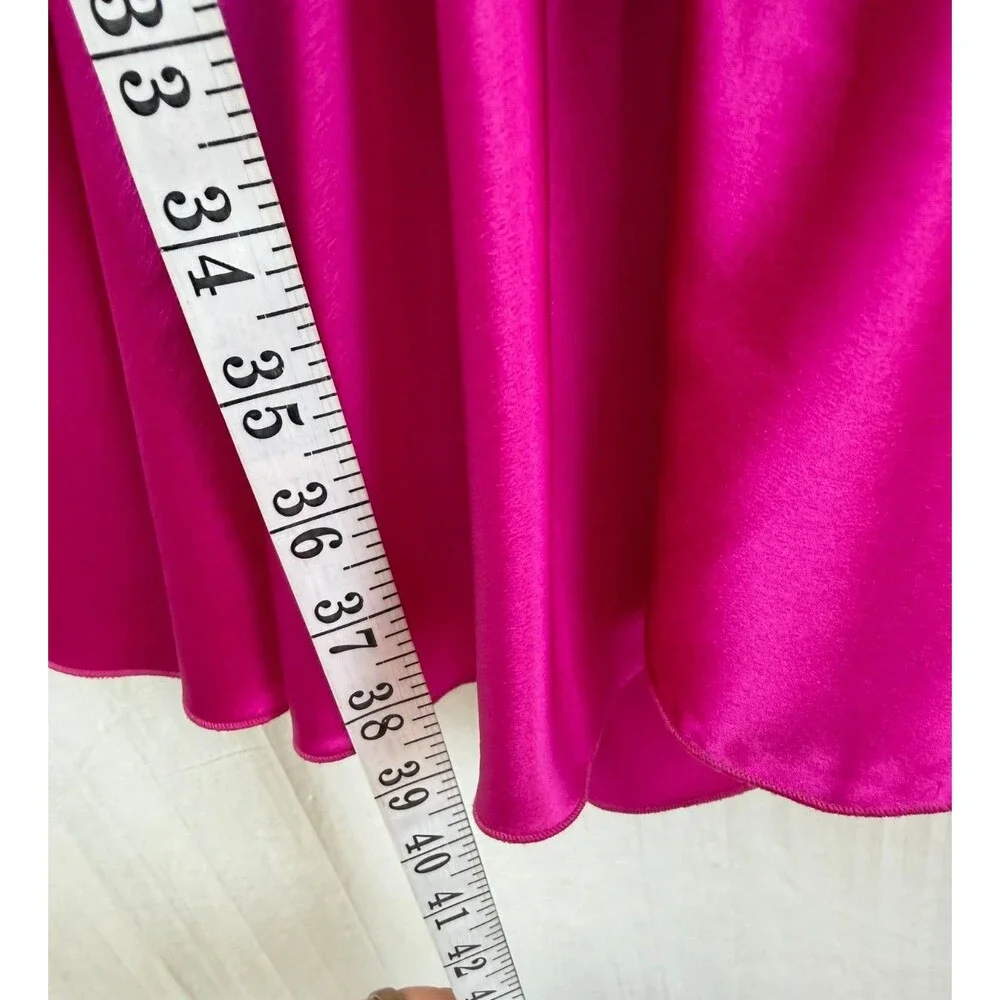 Dolce & Gabbana Fuchsia Silk Ruched Corset Mermaid Gown IT 40 US 4